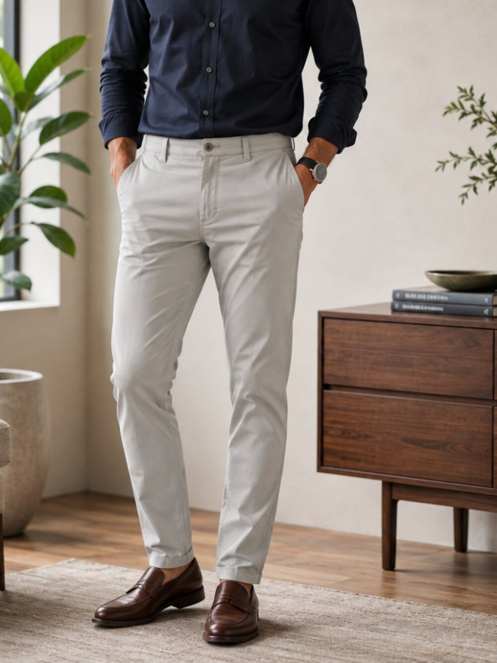 ✨ Ben Sherman Slim Fit Stretch Trousers | Men’s 36x32